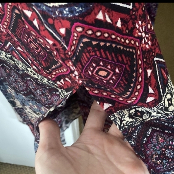 Soft Surroundings Bohemian Marcelo maxi dress in Merlot Color way - Picture 7 of 10